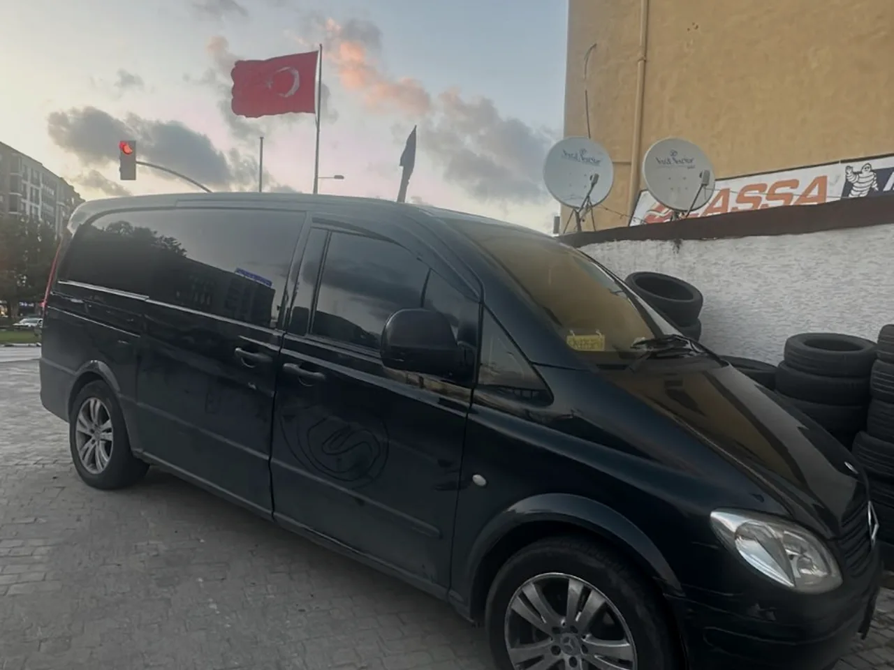 Bakır Oto Lastik gerçek mobil servis aracı